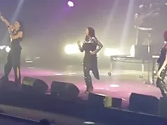 Ebony зрілим дами високі підбори черевики моді триматися за живою