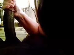 Смоктати мій чорний член