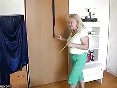 Oldnanny пухкі зрілі з старий зрілих грає з кицьку